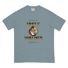 Load image into Gallery viewer, Uncle Waldo's The One & Only WITH DRINK SPECIALS Short Sleeve T-Shirt - Garment-Dyed Heavyweight T-Shirt