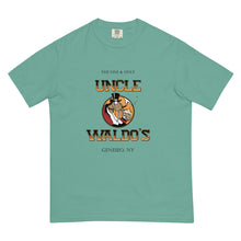 Load image into Gallery viewer, Uncle Waldo's The One & Only WITH DRINK SPECIALS Short Sleeve T-Shirt - Garment-Dyed Heavyweight T-Shirt