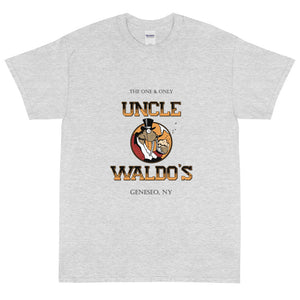 Uncle Waldo's The One & Only WITH DRINK SPECIALS Men's Short Sleeve T-Shirt - Gildan 2000